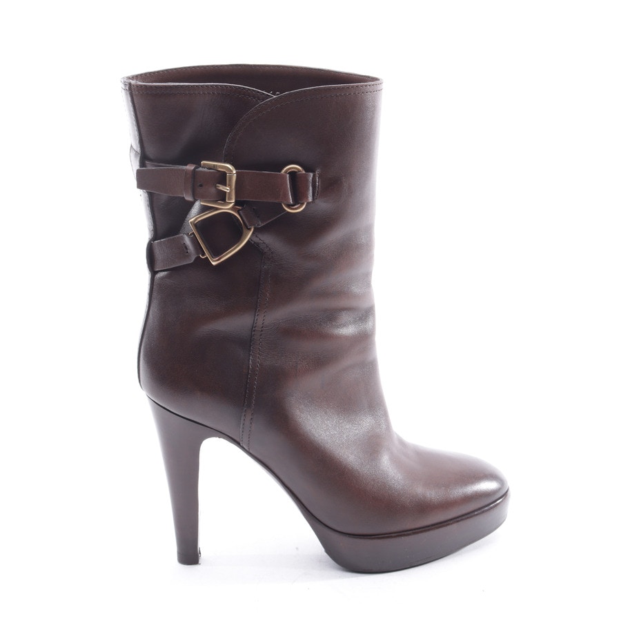 Image 1 of Ankle Boots EUR 36.5 Cognac in color Brown | Vite EnVogue