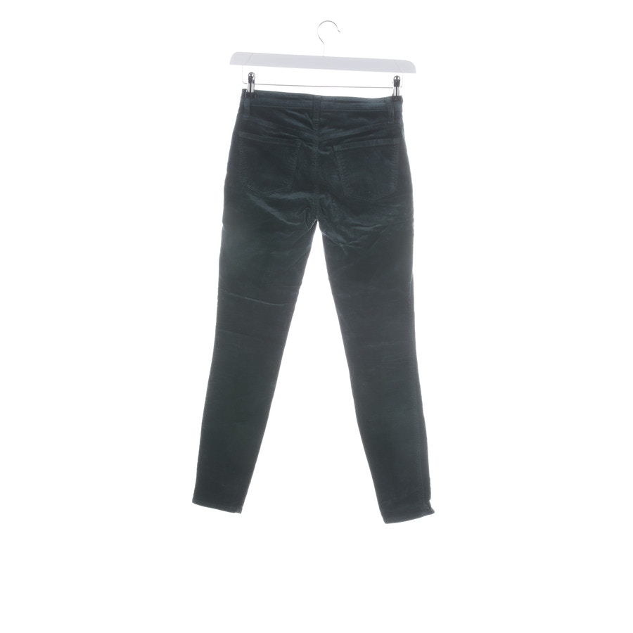 Image 2 of Cloth Trousers W25 Green in color Green | Vite EnVogue