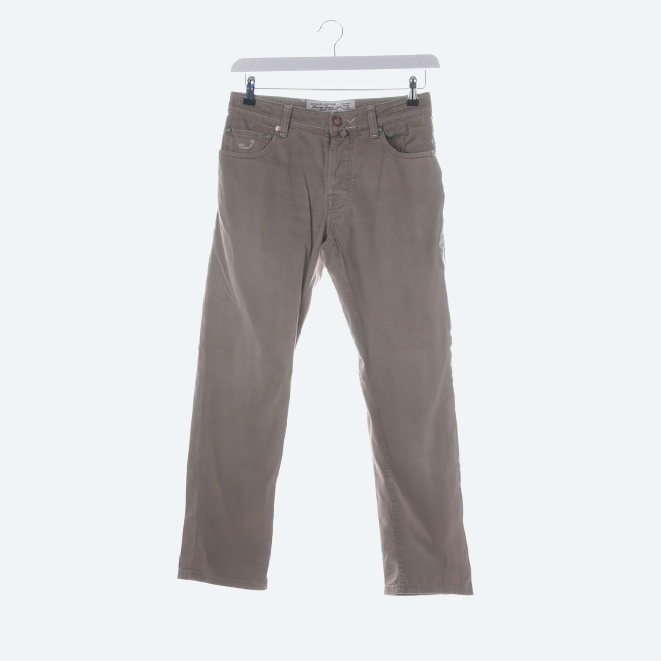 Image 1 of Casual Trousers W31 Beige in color White | Vite EnVogue