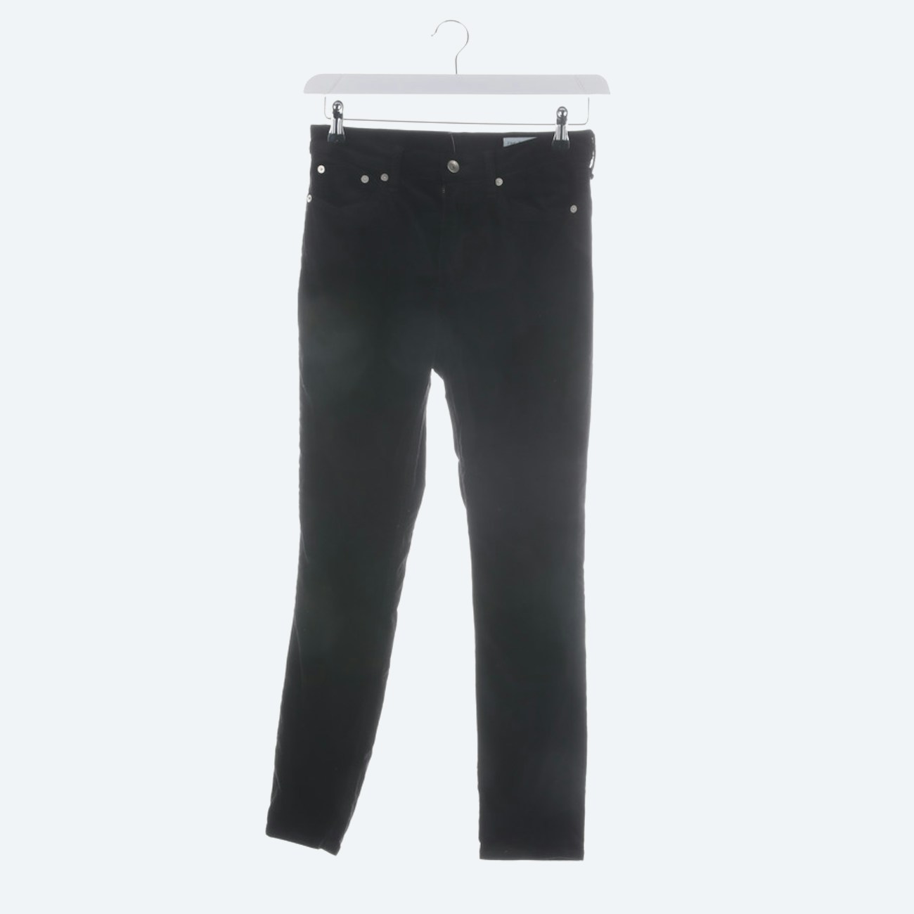 Image 1 of Cloth Trousers W27 Black in color Black | Vite EnVogue