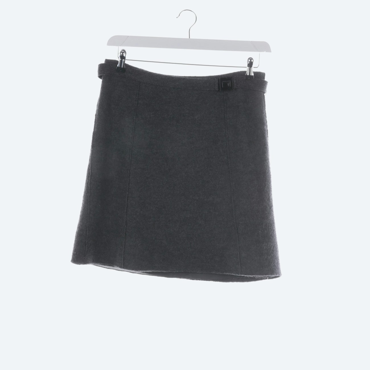 Image 1 of Wool Skirt 36 Gray in color Gray | Vite EnVogue