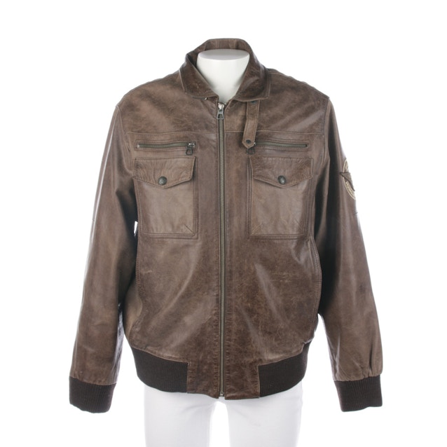 Image 1 of Leather Jacket 54 Brown | Vite EnVogue