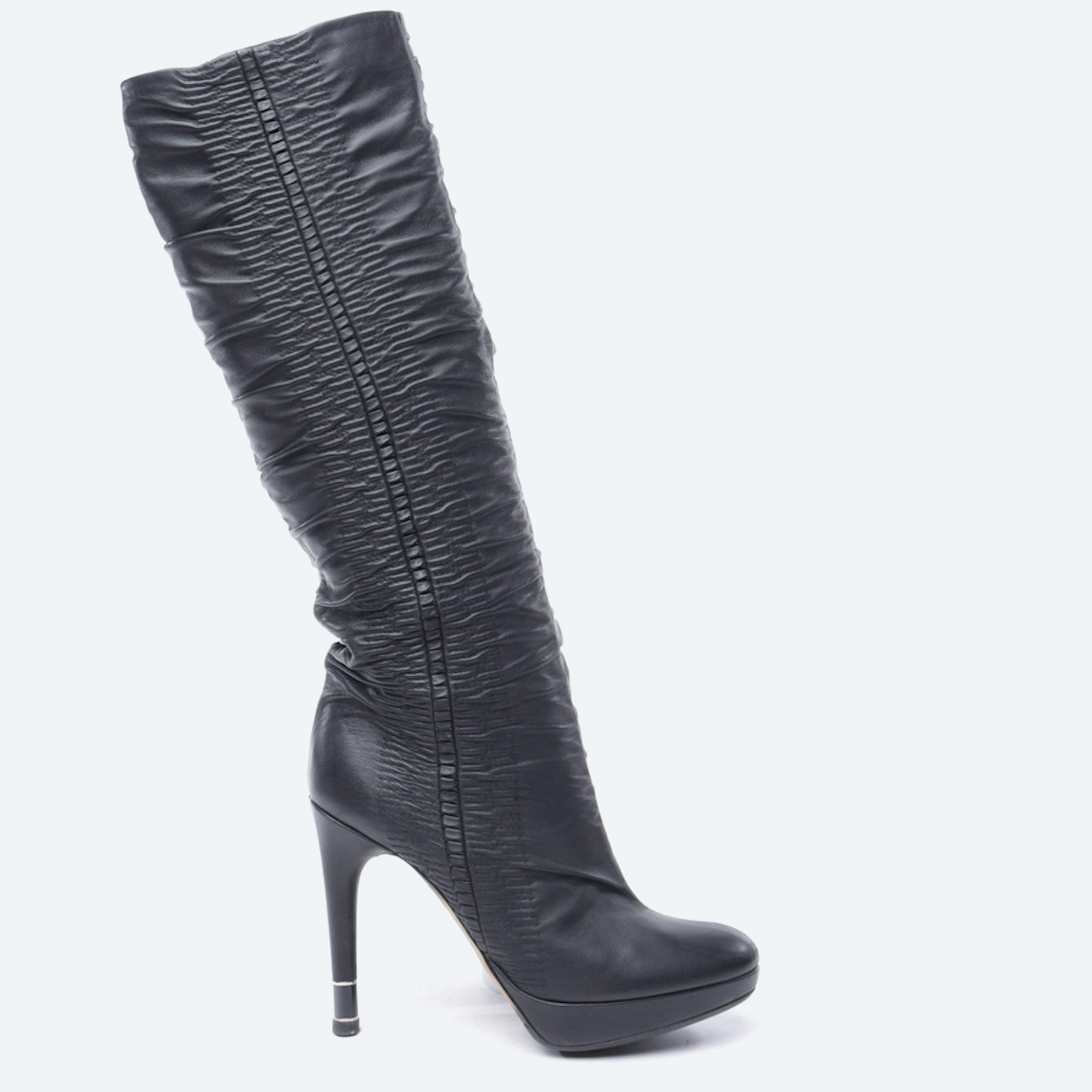 Image 1 of Knee High Boots EUR 38.5 Black in color Black | Vite EnVogue