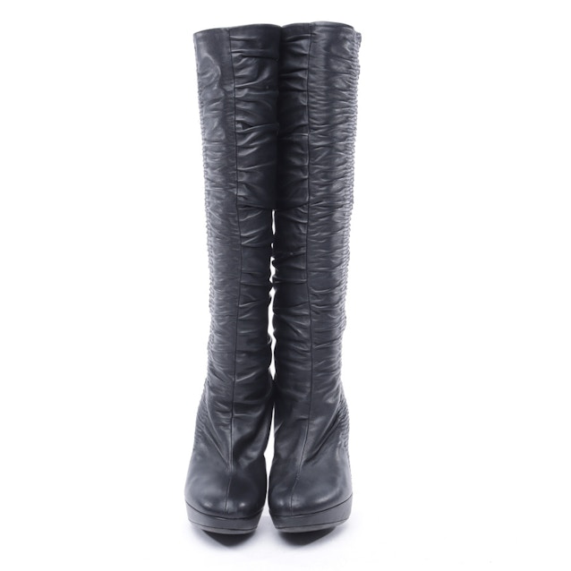Knee High Boots EUR 38.5 Black | Vite EnVogue