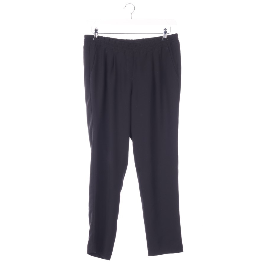 Image 1 of Cloth Trousers 40 Black in color Black | Vite EnVogue