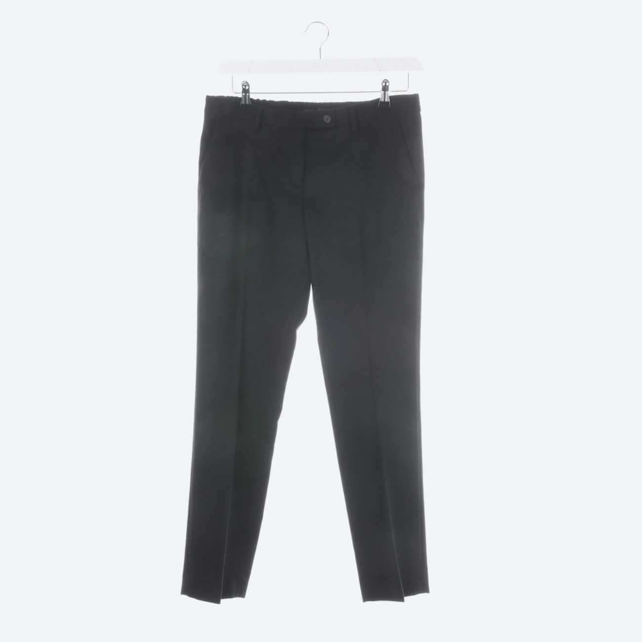 Image 1 of Cloth Trousers 38 Black in color Black | Vite EnVogue