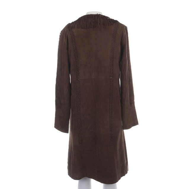 Leather Coat S Brown | Vite EnVogue