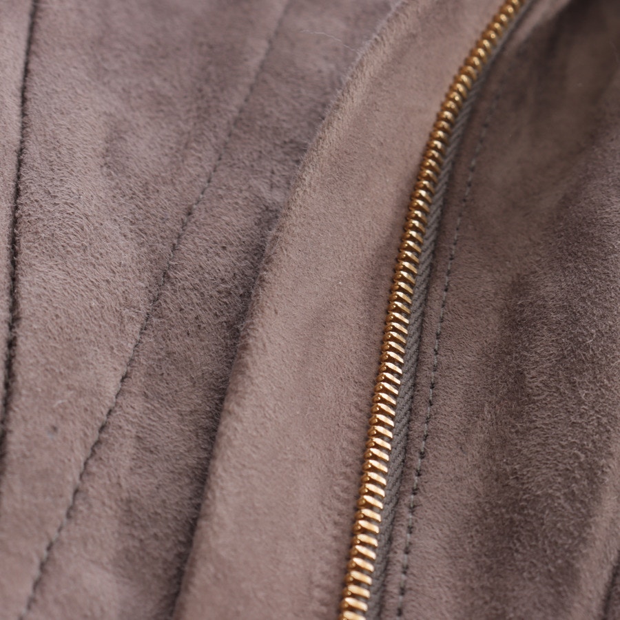 Image 4 of Leather Coat 34 Brown in color Brown | Vite EnVogue