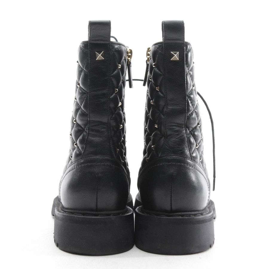 Image 3 of Rockstud Ankle Boots EUR 37.5 Black in color Black | Vite EnVogue