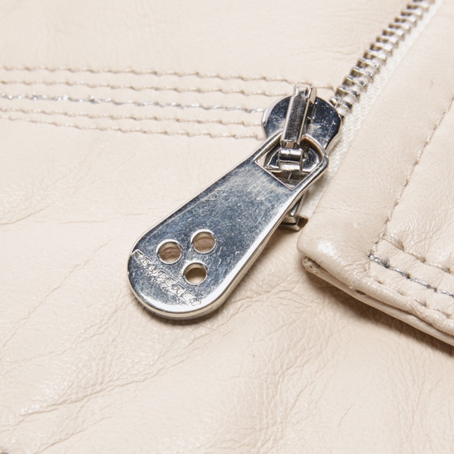 Image 4 of LeatherJacket 36 Beige in color White | Vite EnVogue