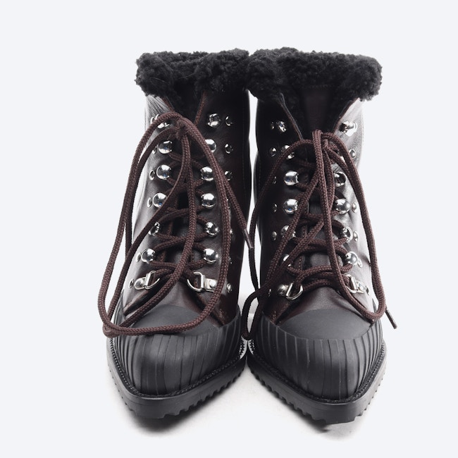 Image 2 of Ankle Boots EUR 39.5 Dark brown in color Brown | Vite EnVogue