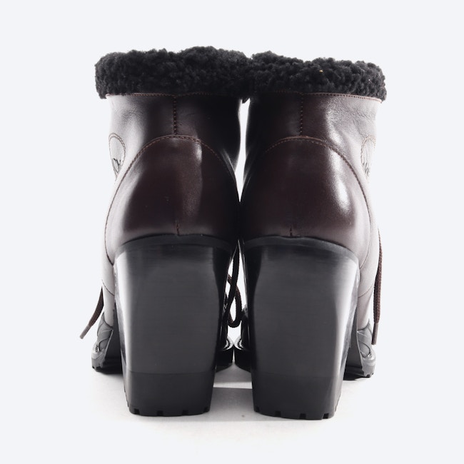 Image 3 of Ankle Boots EUR 39.5 Dark brown in color Brown | Vite EnVogue