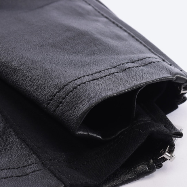 Image 3 of Leder Leather Pants 40 Black in color Black | Vite EnVogue