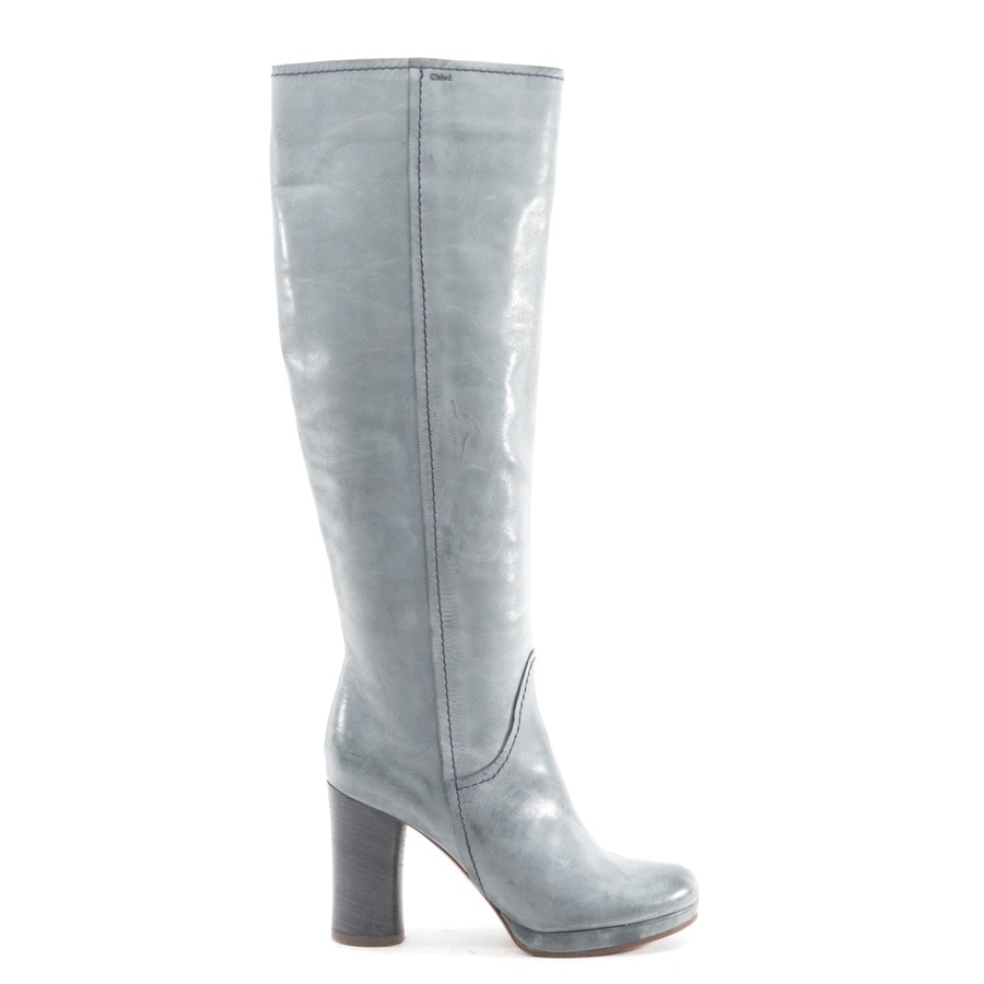 Image 1 of Boots EUR 36 Light Gray in color Gray | Vite EnVogue