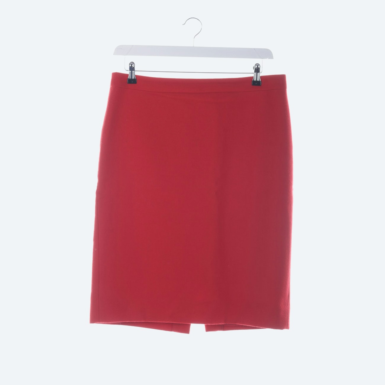Image 1 of Wool Skirt 42 Red in color Red | Vite EnVogue