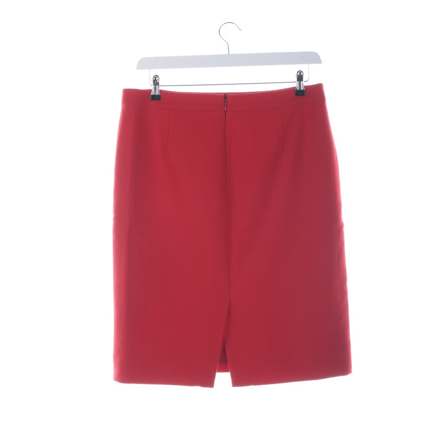 Image 2 of Wool Skirt 42 Red in color Red | Vite EnVogue