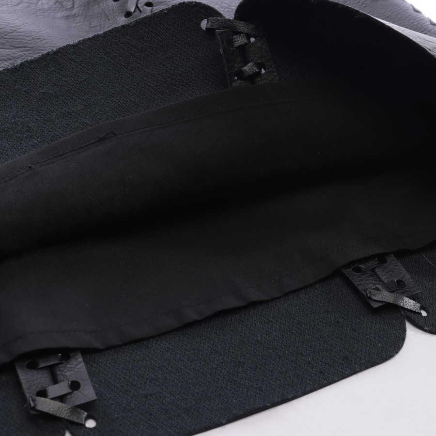 Image 3 of Leder Skirt 32 Black in color Black | Vite EnVogue