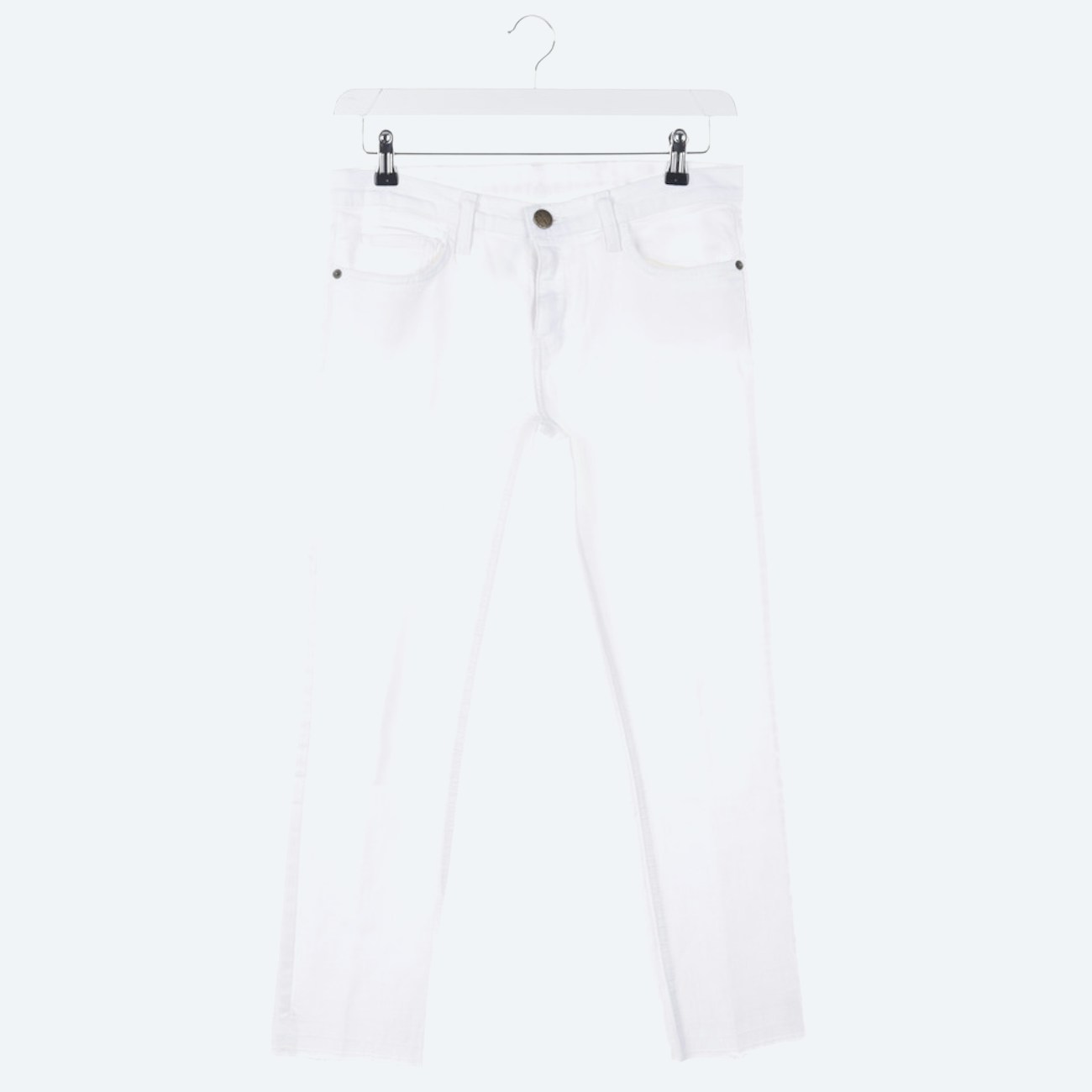 Image 1 of Jeans Slim Fit L White in color White | Vite EnVogue