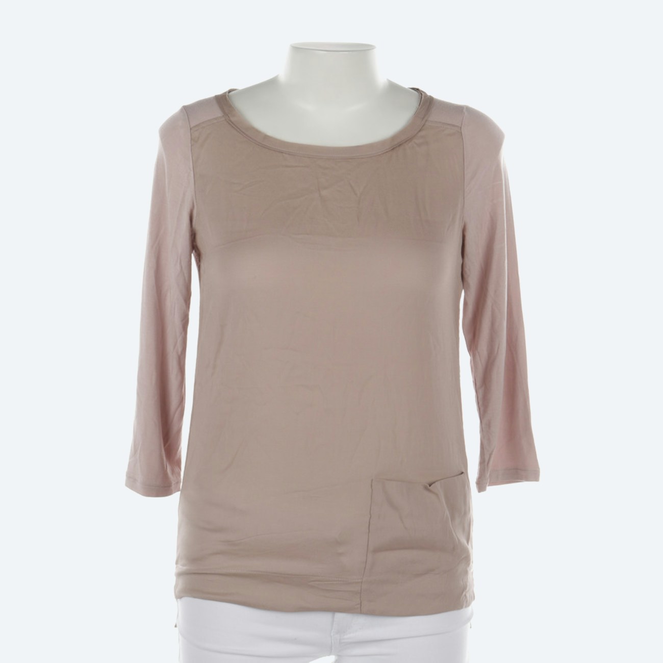Image 1 of Shirt Blouse 36 Tan in color Brown | Vite EnVogue