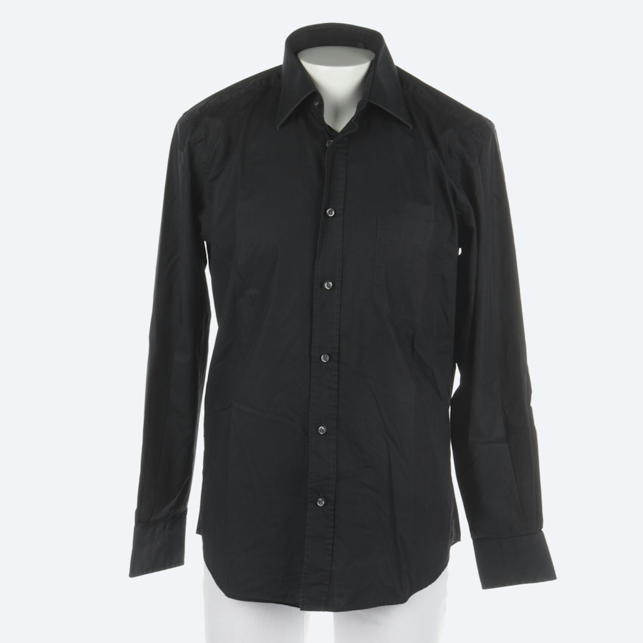 Image 1 of Shirt 39 Black in color Black | Vite EnVogue