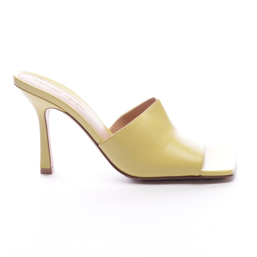 Image 1 of Heeled Sandals EUR 37 Yellow in color Yellow | Vite EnVogue