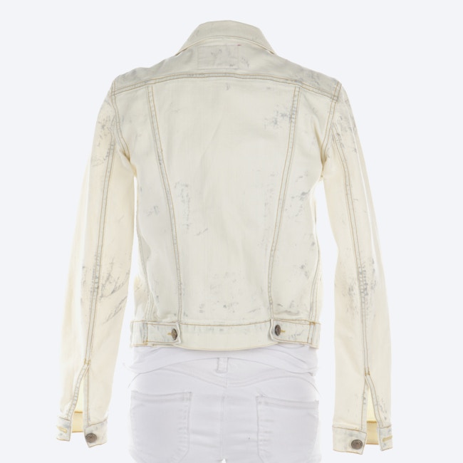Image 2 of Jeans Jacket S Pastel yellow in color Yellow | Vite EnVogue