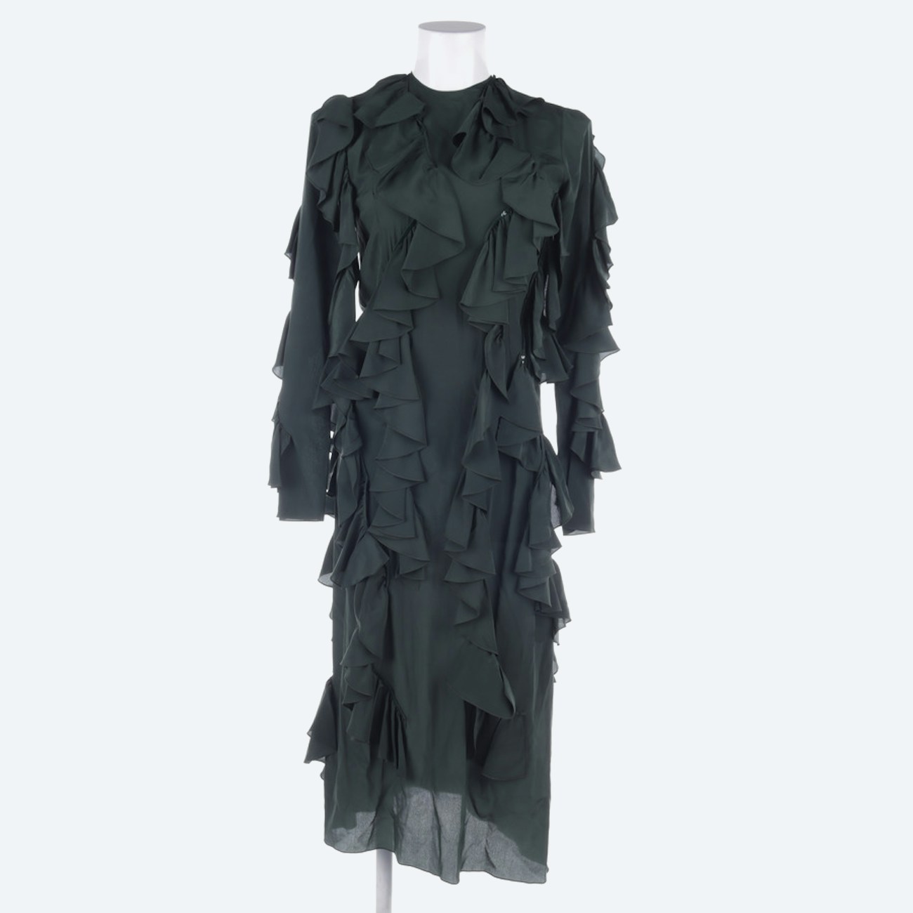 Image 1 of Dress 32 Green in color Green | Vite EnVogue