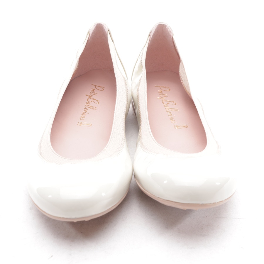 Image 2 of Ballet Flats EUR 35 Beige in color White | Vite EnVogue