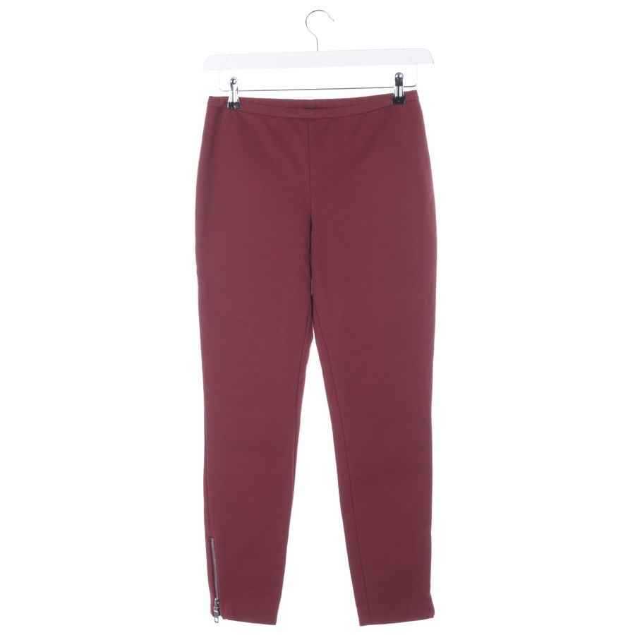 Image 1 of Trousers 38 Maroon in color Red | Vite EnVogue