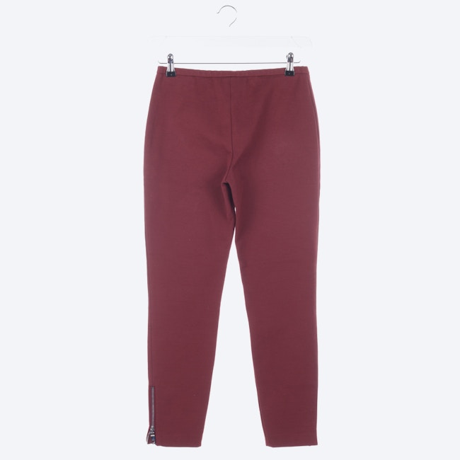 Image 2 of Trousers 38 Maroon in color Red | Vite EnVogue