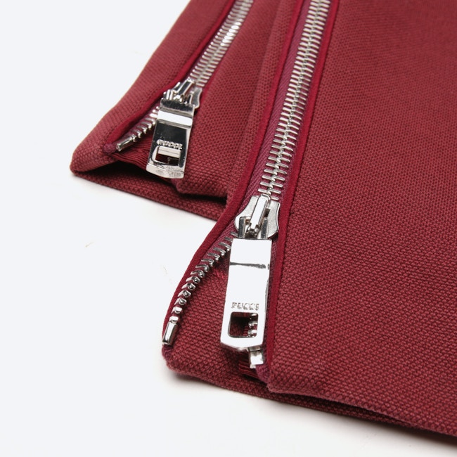 Image 3 of Trousers 38 Maroon in color Red | Vite EnVogue