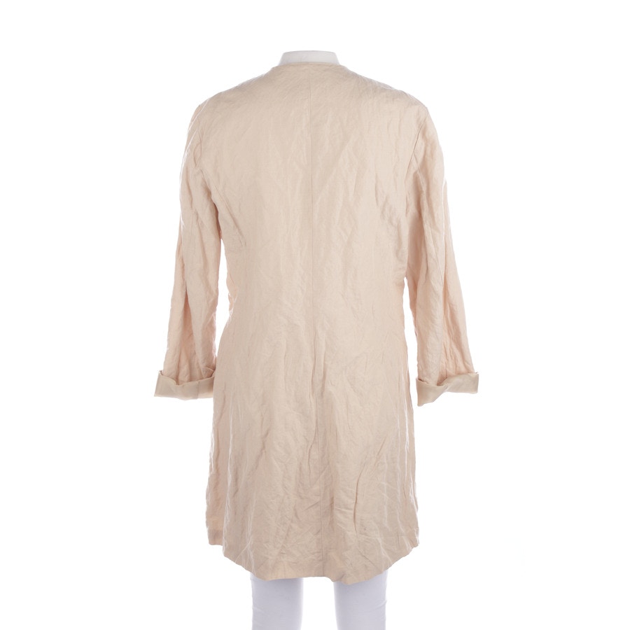 Image 2 of Summer Coat 40 Beige in color White | Vite EnVogue