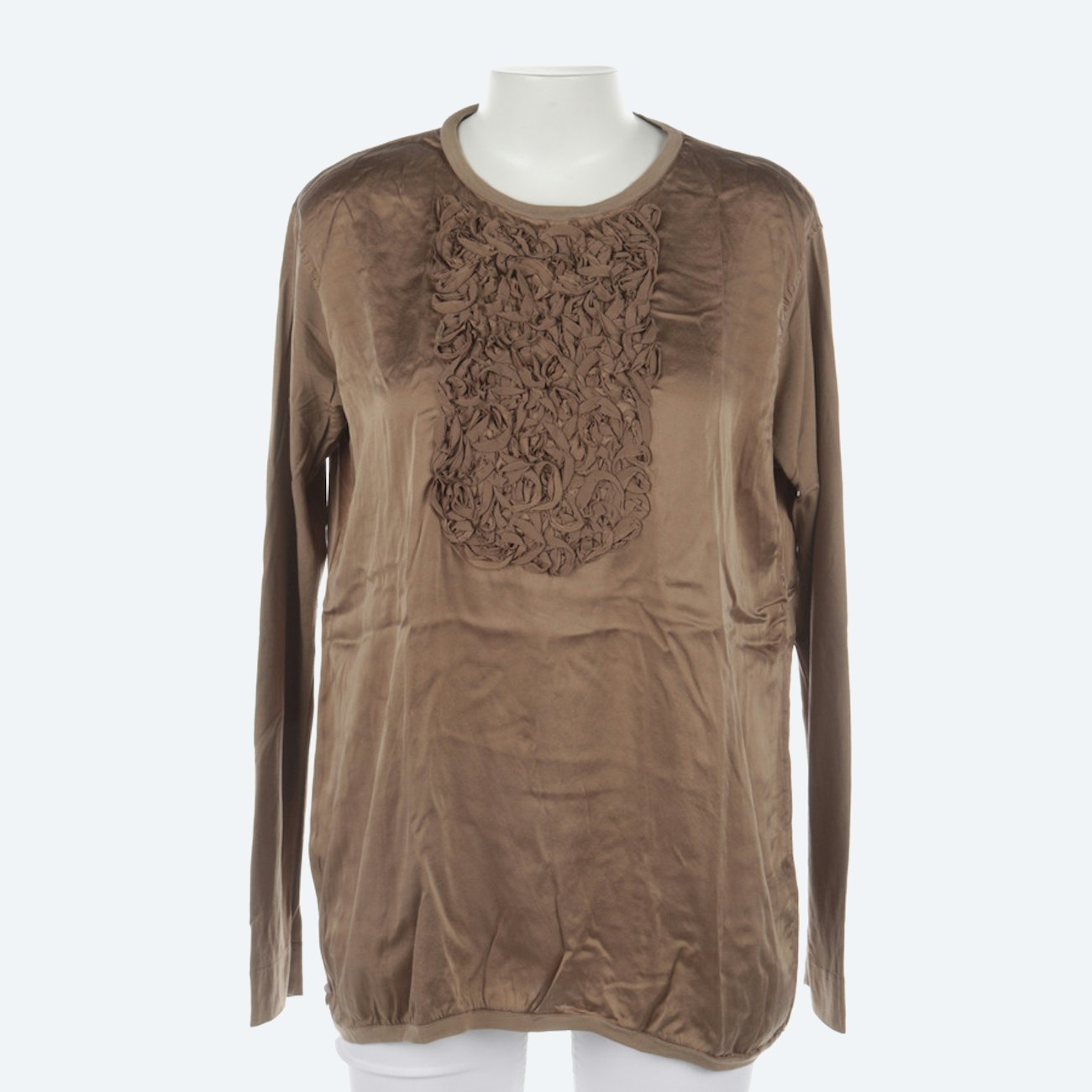 Image 1 of Shirt Blouse 42 Bronze in color Metallic | Vite EnVogue