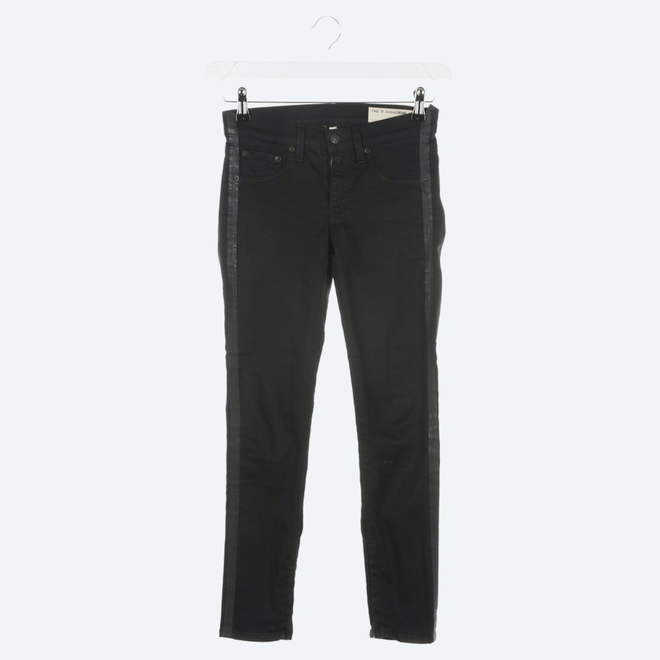 Image 1 of Slim Fit Jeans W24 Black in color Black | Vite EnVogue