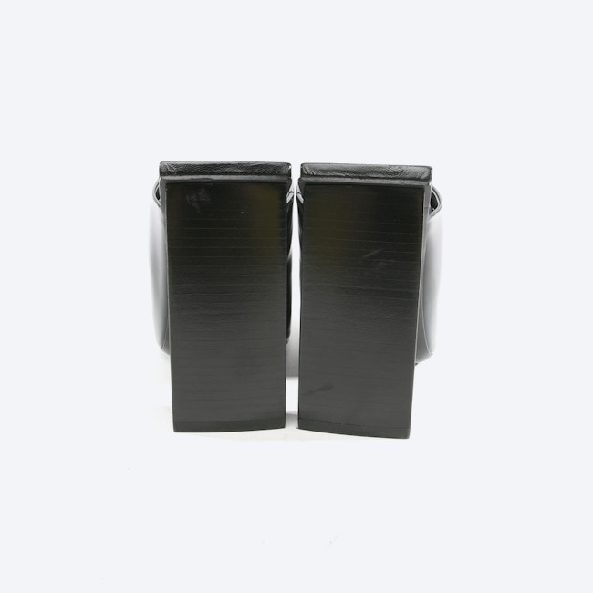 Image 3 of Heeled Mules EUR 39 Black in color Black | Vite EnVogue