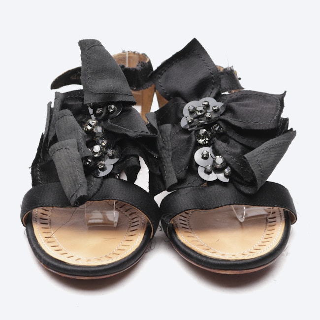 Image 2 of Sandals EUR 37.5 Black in color Black | Vite EnVogue