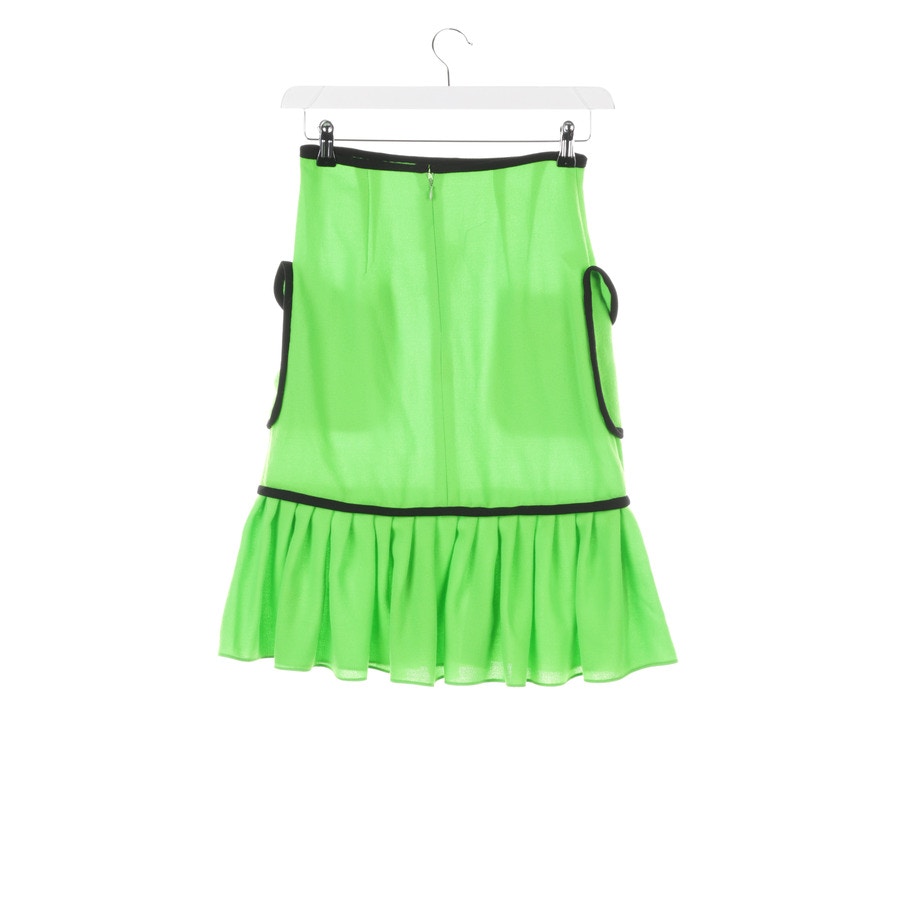 Image 2 of Wool Skirt 34 Lime in color Green | Vite EnVogue