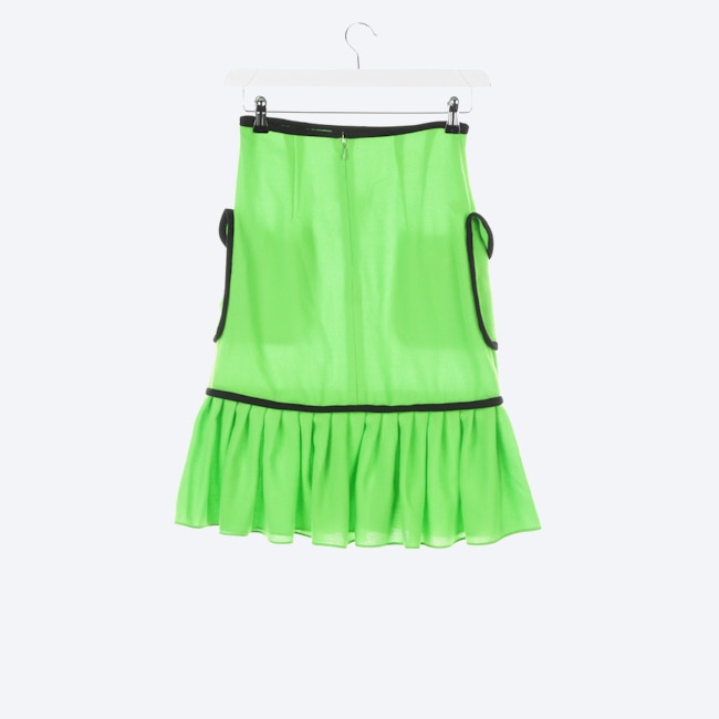 Image 2 of Wool Skirt 34 Green in color Green | Vite EnVogue