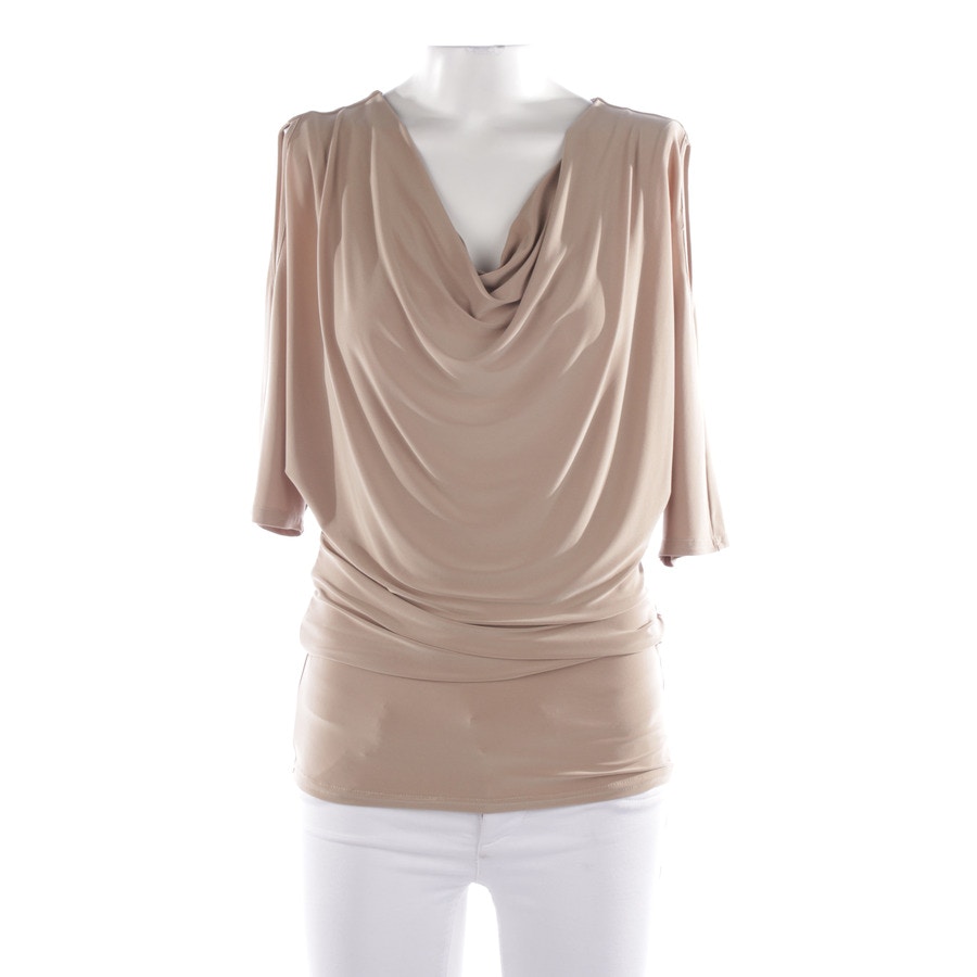 Image 1 of Shirt Blouse 32 Tan in color Brown | Vite EnVogue