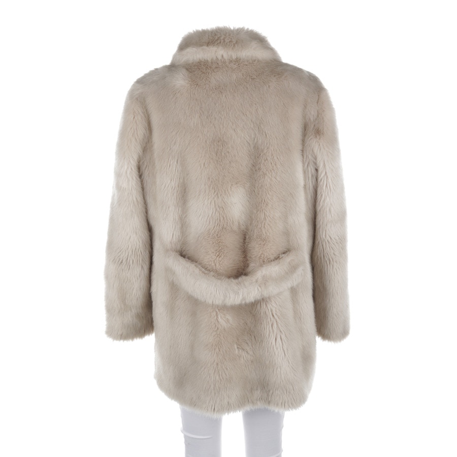 Image 2 of Winter Coat 38 Beige in color White | Vite EnVogue