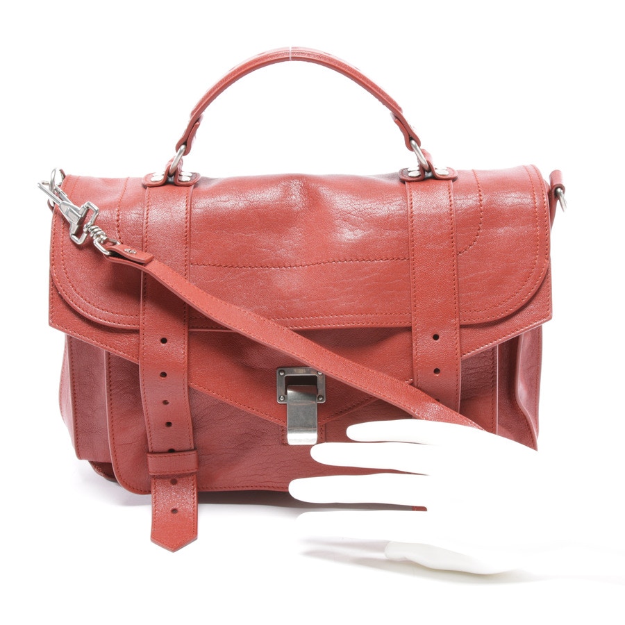Image 4 of PS1 Medium Shoulder Bag Rust in color Brown | Vite EnVogue
