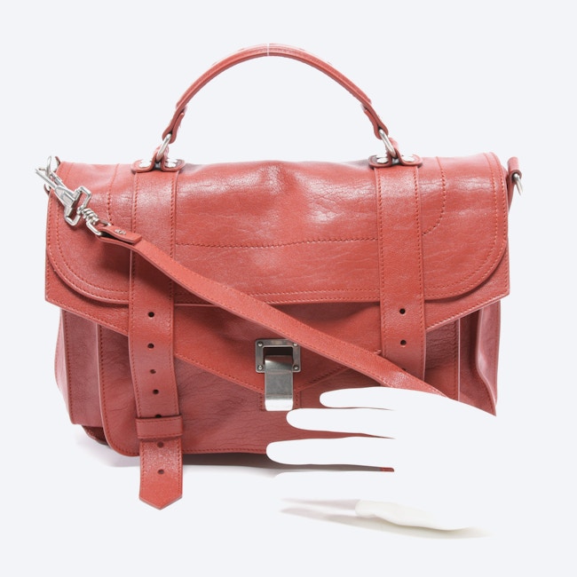 Image 4 of PS1 Medium Shoulder Bag Rust in color Brown | Vite EnVogue
