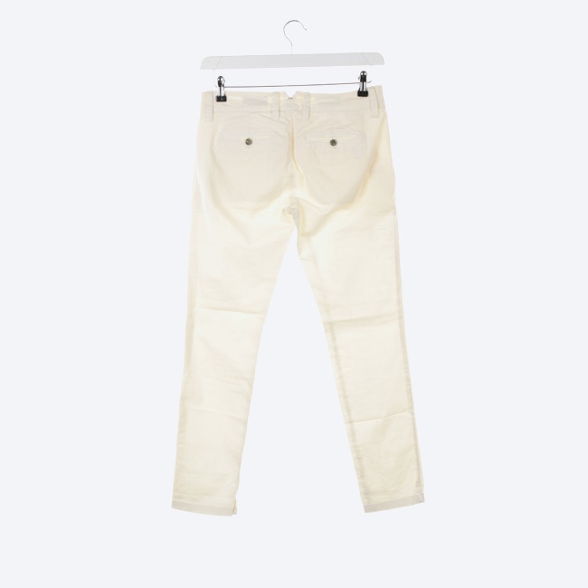 Image 2 of Trousers W27 Cream in color White | Vite EnVogue