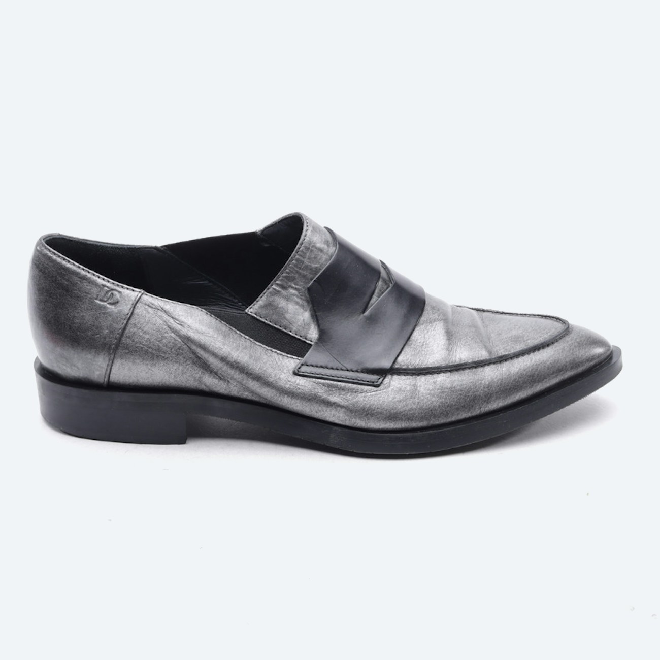 Image 1 of Loafers EUR 42 Silver in color Metallic | Vite EnVogue