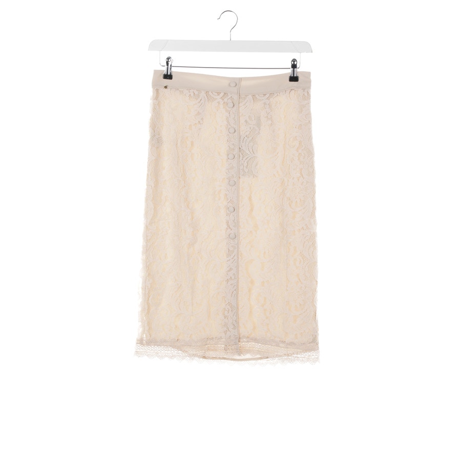 Image 1 of Skirt L Beige in color White | Vite EnVogue