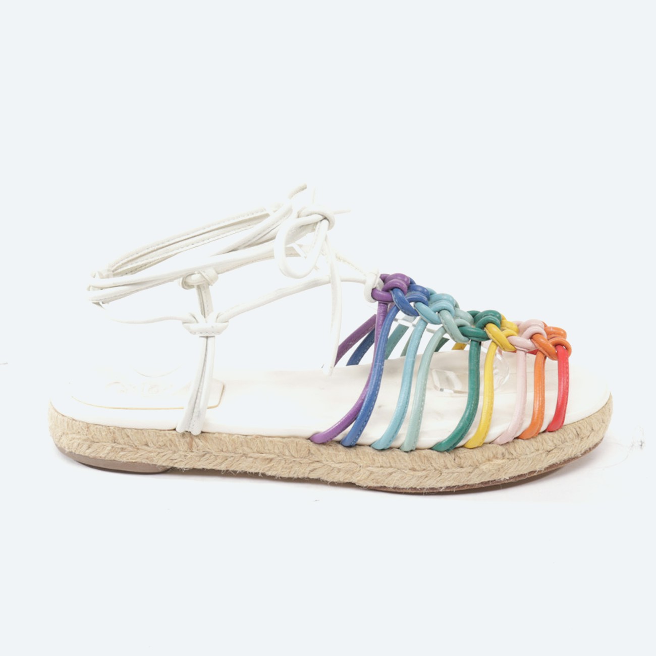 Image 1 of Strappy Sandals EUR 37 Multicolored in color Multicolored | Vite EnVogue