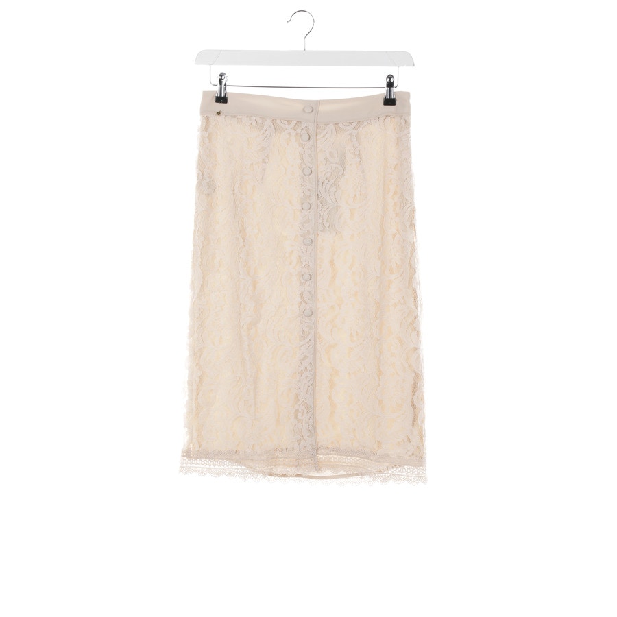 Image 1 of Skirt L Beige in color White | Vite EnVogue