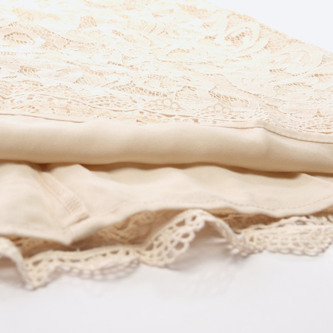Image 3 of Skirt L Beige in color White | Vite EnVogue