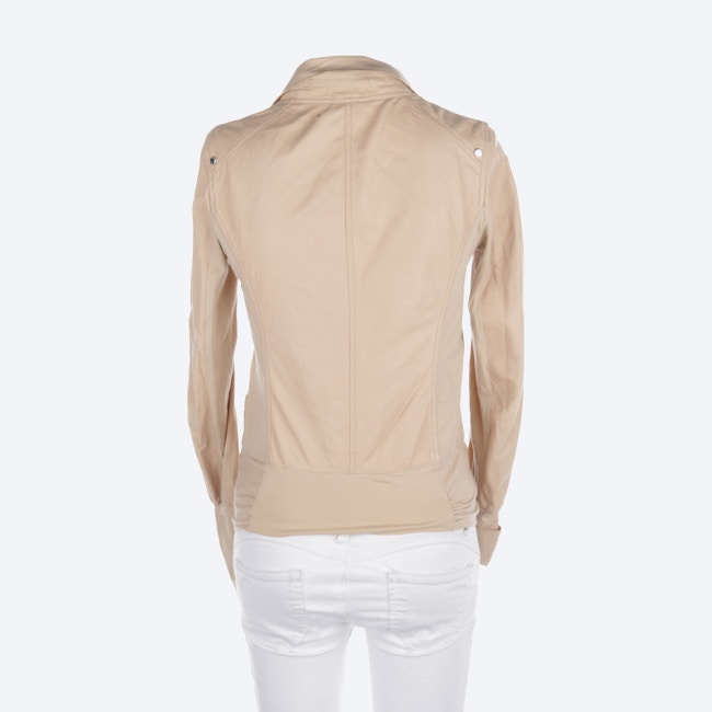 Image 2 of LeatherJacket 34 Peach in color Yellow | Vite EnVogue