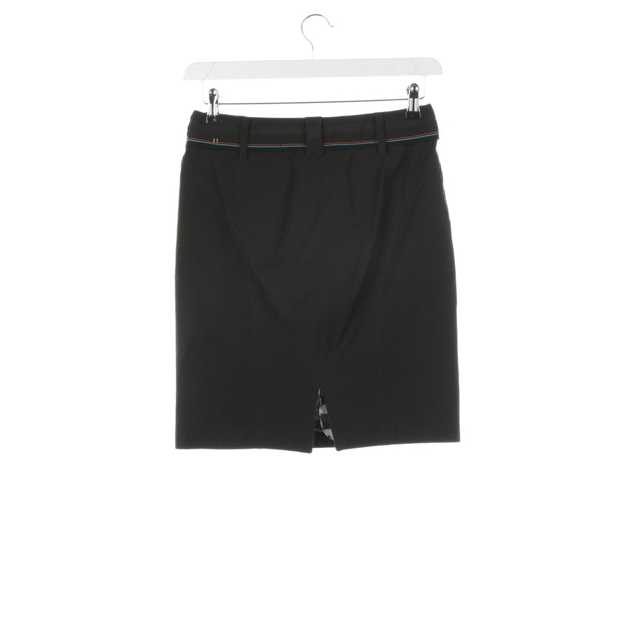 Image 2 of Skirt 36 Black in color Black | Vite EnVogue